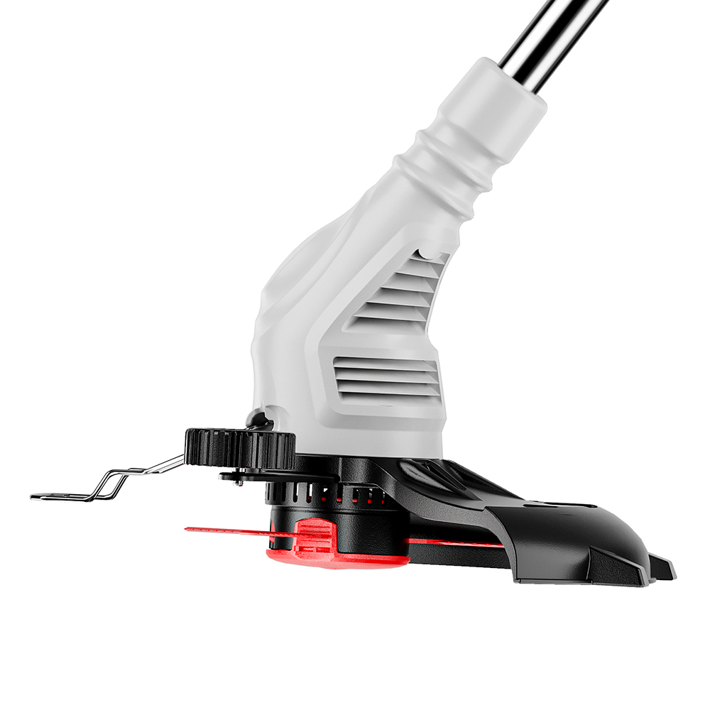 Portable Cordless Lawn Mower Brushed Motor Lithium Battery DIY Handheld Grass Trimmer featuring Telescopic Handle Brush Cutters