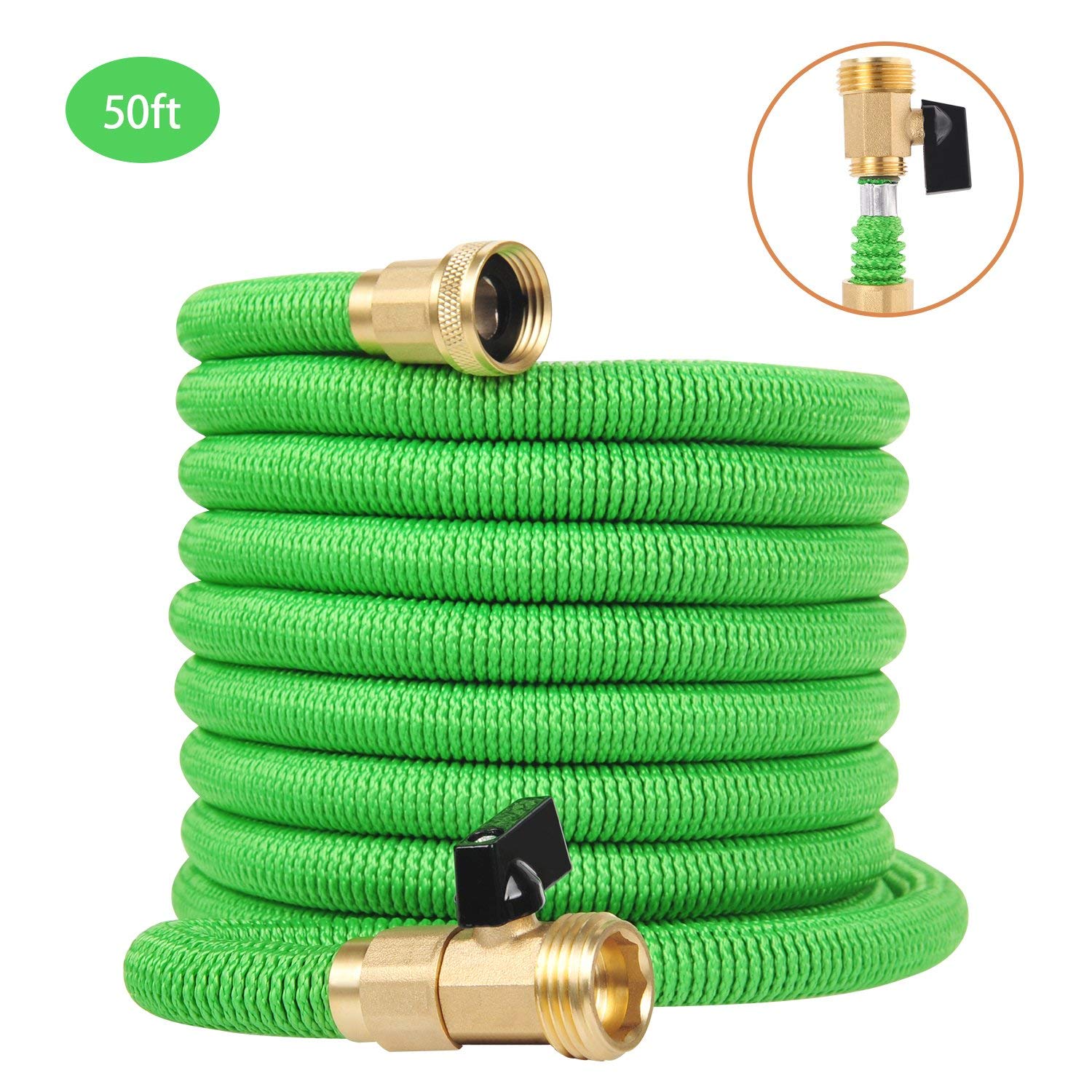 High Pressure Expandable Magic Garden Hose Flexible Latex Water Pipe for Household Watering and Cleaning Pressurization