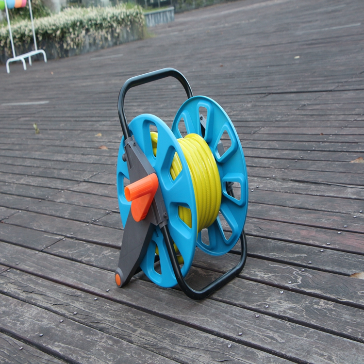Garden Suppliers PVC Flexible Garden Water Hose & Hose Reel Trolley Made of Durable Plastic
